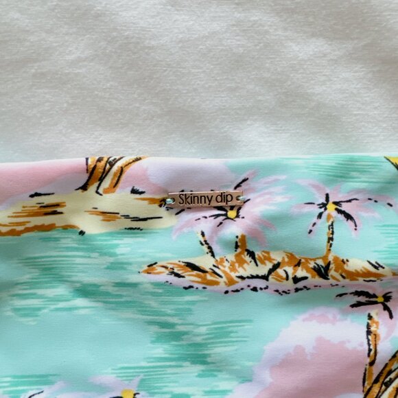 Skinny Dip Hawaii Full Bottoms large NWT women' swimsuit bikini bottoms - Picture 8 of 14